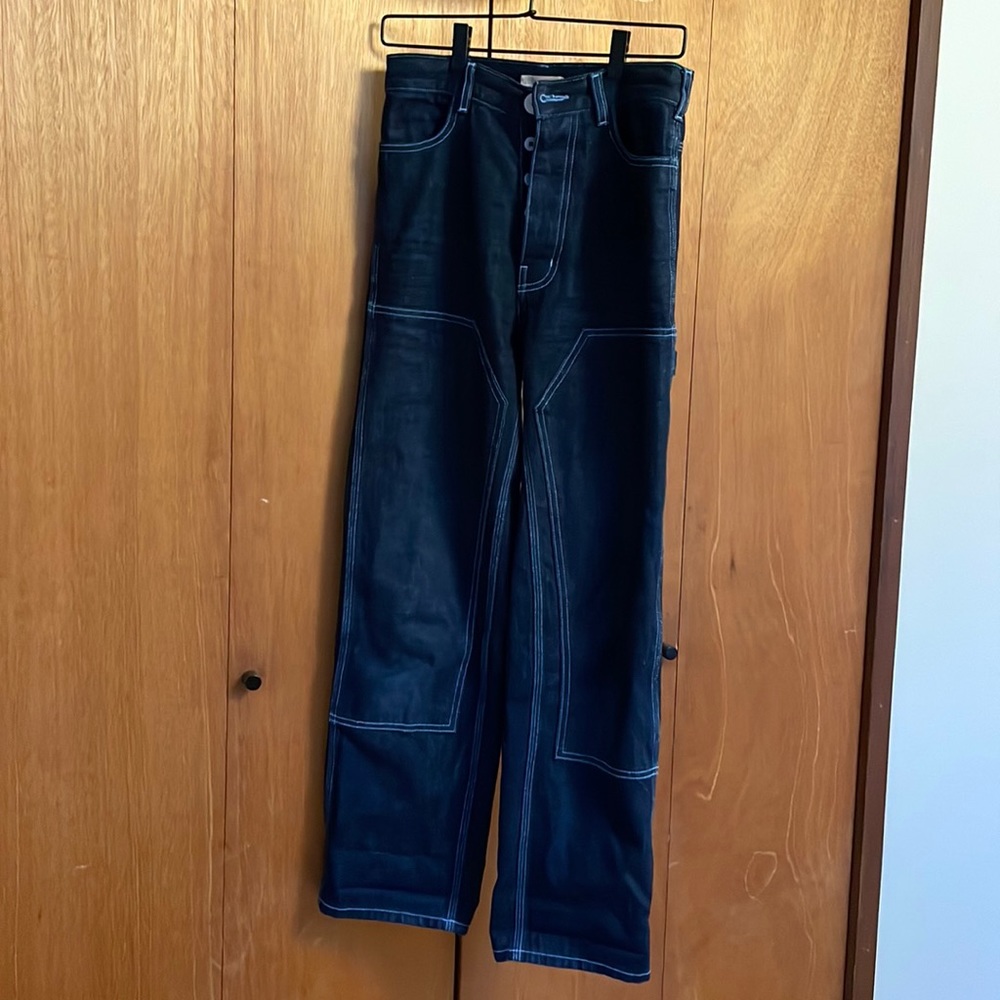 Jesse Kamm Handy Pants Dark Blue Size 4